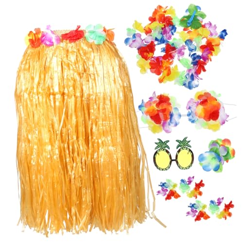Beaupretty 1 Satz Hawaiianer Hula -Tanzkostüm Outfits Party Strand Hawaiianischer Hosenträgerrock Hawaii-Kleidungsset Hawaii-Kostüme Tanz-Performance-Rock Hawaiiröcke für Frauen Plastik Beaupretty 1 Satz Hawaiianer Hula -Tanzkostüm Outfits Party Strand Hawaiianischer Hosenträgerrock Hawaii-Kleidungsset Hawaii-Kostüme Tanz-Performance-Rock Hawaiiröcke für Frauen Plastik von Beaupretty