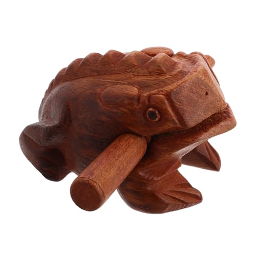Beaupretty 1 Satz Holz Frosch Musikinstrument Klangspielzeug für Altersgruppen Handgefertigtes Percussion Zubehör Erzeugt Klare und Resonante Klänge für Schreibtischdekoration und Beaupretty 1 Satz Holz Frosch Musikinstrument Klangspielzeug für Altersgruppen Handgefertigtes Percussion Zubehör Erzeugt Klare und Resonante Klänge für Schreibtischdekoration und von Beaupretty