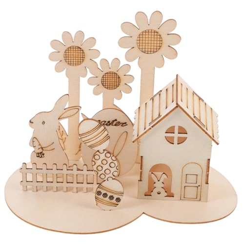 Beaupretty 1 Satz Holz Puzzle Bausatz Ostern DIY Puzzle mit Kaninchen und Eierdeko für Kreatives Bastelspielzeug Fantasie und Hand Auge Koordination Beaupretty 1 Satz Holz Puzzle Bausatz Ostern DIY Puzzle mit Kaninchen und Eierdeko für Kreatives Bastelspielzeug Fantasie und Hand Auge Koordination von Beaupretty