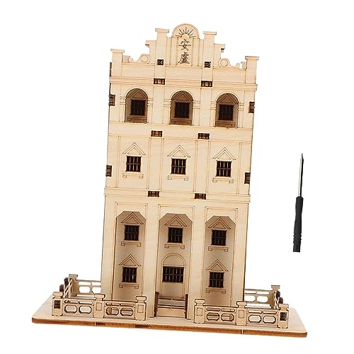 Beaupretty 1 Satz Holz Puzzle Modell DIY Bastelspielzeug für Einfach zu Montieren aus Hochwertigem Holz für Zuhause und Büro Pädagogisches für Beaupretty 1 Satz Holz Puzzle Modell DIY Bastelspielzeug für Einfach zu Montieren aus Hochwertigem Holz für Zuhause und Büro Pädagogisches für von Beaupretty