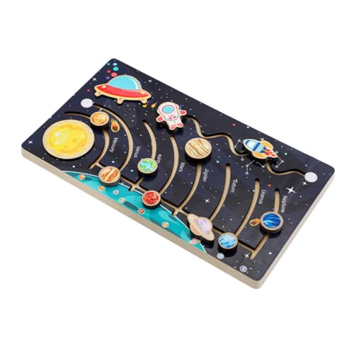 Beaupretty 1 Satz Holz Puzzle Solar System Planet Puzzle für Kognitiven Fähigkeiten und für Vorschulbildung Beaupretty 1 Satz Holz Puzzle Solar System Planet Puzzle für Kognitiven Fähigkeiten und für Vorschulbildung von Beaupretty