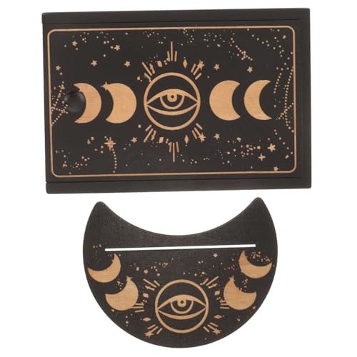 Beaupretty 1 Satz Holz Tarot Kartenbox mit Ständer Tragbare Aufbewahrung für Tarotkarten für Altar und Wahrsagung Leicht und Robust Perfektes für Tarot Beaupretty 1 Satz Holz Tarot Kartenbox mit Ständer Tragbare Aufbewahrung für Tarotkarten für Altar und Wahrsagung Leicht und Robust Perfektes für Tarot von Beaupretty
