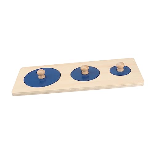 Beaupretty Holz Formpuzzle für Kleinkinder Montessori Lernspielzeug Geometrisches Stapelspielzeug für Babys Pädagogisches Spielzeug zur Feinmotorik von Beaupretty