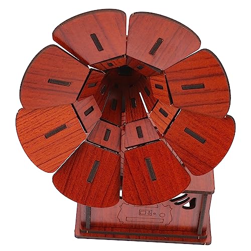 Beaupretty 1 Satz Holzgrammophon Modell Puzzle für Kreatives DIY Montage für Einzigartigen Wohnaccessoire Geeignet als für Geburtstag und Weihnachten von Beaupretty