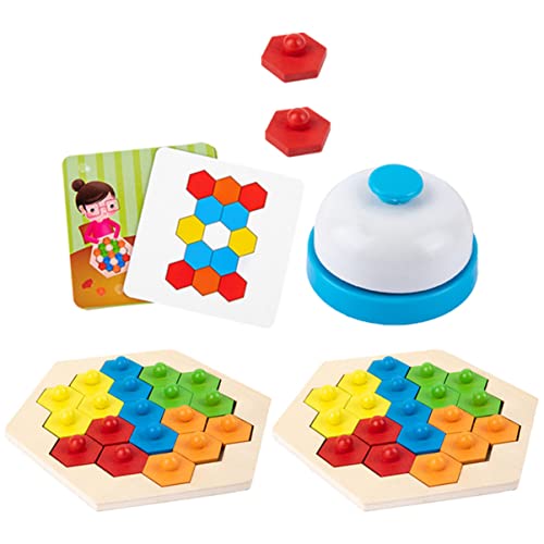 Beaupretty 1 Satz Holzpuzzle für Interaktives Montessori Lernspielzeug Farben und Formen für Kleinkinder und Eltern Junge Mädchen Interaktion Beaupretty 1 Satz Holzpuzzle für Interaktives Montessori Lernspielzeug Farben und Formen für Kleinkinder und Eltern Junge Mädchen Interaktion von Beaupretty