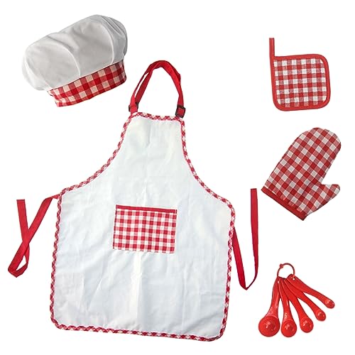 Beaupretty 1 Satz Kochschürzen Set für Teiliges Kochset mit Schürze und Hut für Kreatives Kochen Backen und Malen für Jungen und Mädchen Farbenfroh und Strapazierfähig Beaupretty 1 Satz Kochschürzen Set für Teiliges Kochset mit Schürze und Hut für Kreatives Kochen Backen und Malen für Jungen und Mädchen Farbenfroh und Strapazierfähig von Beaupretty