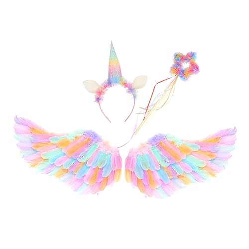 Beaupretty 1 Satz Kostüm Zubehör Haarreif für Federflügel Zauberstab für Karneval Partys Tanzaufführungen Besondere Anlässe Beaupretty 1 Satz Kostüm Zubehör Haarreif für Federflügel Zauberstab für Karneval Partys Tanzaufführungen Besondere Anlässe von Beaupretty