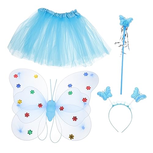 Beaupretty 1 Satz Kostümset für Teiliges mit Netzrock Zauberstab Haarband für Fasching Karneval Cosplay Events für Kleine Feenliebhaber Beaupretty 1 Satz Kostümset für Teiliges mit Netzrock Zauberstab Haarband für Fasching Karneval Cosplay Events für Kleine Feenliebhaber von Beaupretty