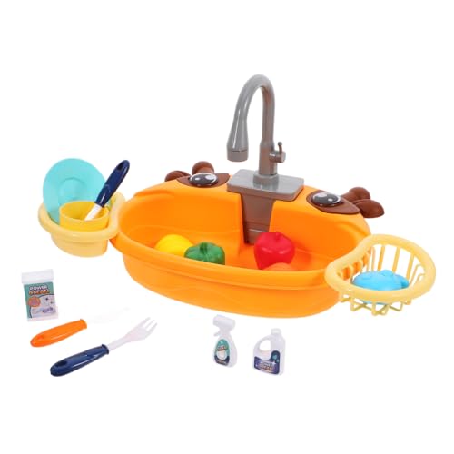 Beaupretty 1 Satz Küchenspüle Spielzeugset für Interaktives Lernspielzeug mit Wasserkreislaufsystem und Küchenzubehör für Rollenspiele und Frühkindliche Entwicklung Beaupretty 1 Satz Küchenspüle Spielzeugset für Interaktives Lernspielzeug mit Wasserkreislaufsystem und Küchenzubehör für Rollenspiele und Frühkindliche Entwicklung von Beaupretty