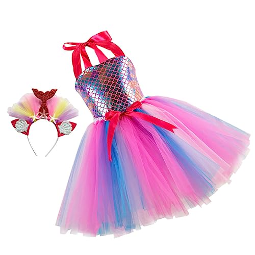 Beaupretty 1 Satz Mädchen Kostüm mit Meerjungfrau Kleid und Haarband für Geburtstagsfeiern Karneval Fotoshootings Jahre Atmungsaktive und Wiederverwendbare Materialien Weicher Tragekomfort Beaupretty 1 Satz Mädchen Kostüm mit Meerjungfrau Kleid und Haarband für Geburtstagsfeiern Karneval Fotoshootings Jahre Atmungsaktive und Wiederverwendbare Materialien Weicher Tragekomfort von Beaupretty