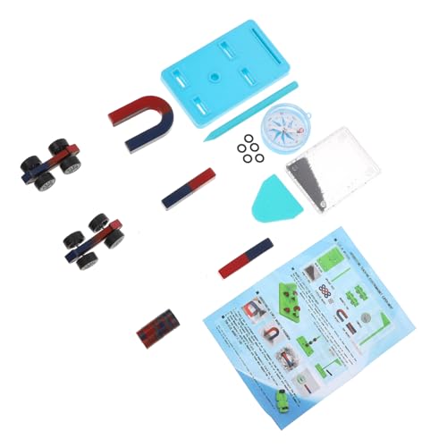 Beaupretty 1 Satz Magnetismus Experimentierset für Wissenschaftler Magnetische Physik Experimente Zufällige Farben für Schule und Zuhause Fördert Beobachtung und Zufällige Zufällige Farbe von Beaupretty