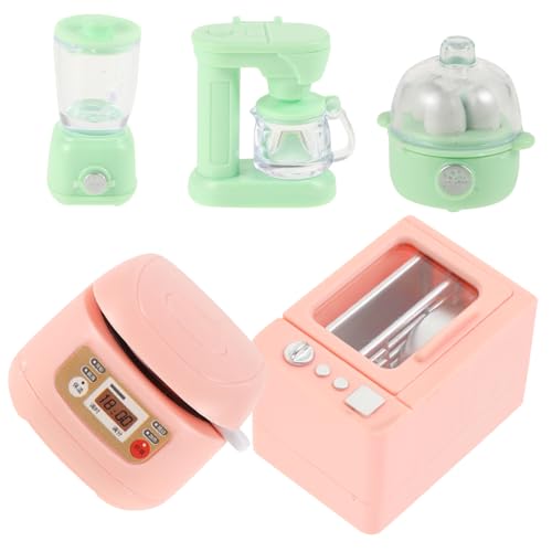 Beaupretty 1 Satz Miniatur Küchen Spielset für Realistische Puppenhaus Küchengeräte mit Backofen Kaffeemaschine und Reiskocher Rollenspiel Zubehör für Kreative Kochspiele Beaupretty 1 Satz Miniatur Küchen Spielset für Realistische Puppenhaus Küchengeräte mit Backofen Kaffeemaschine und Reiskocher Rollenspiel Zubehör für Kreative Kochspiele von Beaupretty