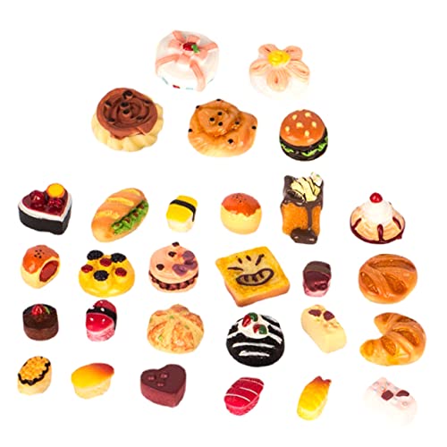 Beaupretty 1 Satz Miniatur Spielzeugset mit Künstlichen Lebensmitteln für Puppenhausdekoration Realistische Mini Kuchen Sushi und Snacks für Kreative Szenen Beaupretty 1 Satz Miniatur Spielzeugset mit Künstlichen Lebensmitteln für Puppenhausdekoration Realistische Mini Kuchen Sushi und Snacks für Kreative Szenen von Beaupretty