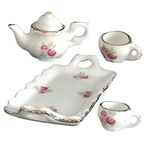 Beaupretty 1 Satz Miniatur Tee Set aus Keramik für Mädchen und Teegeschirr Zubehör für Puppenhaus und Rollenspiele für Teepartys und Kreative Spiele Beaupretty 1 Satz Miniatur Tee Set aus Keramik für Mädchen und Teegeschirr Zubehör für Puppenhaus und Rollenspiele für Teepartys und Kreative Spiele von Beaupretty