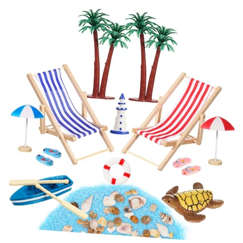 Beaupretty 1 Satz Miniatur Zubehör Set Teiliges Micro Landschafts Set für Puppenhaus und Kreative Dekorationen Realistische Mini Strand Szene für Spiel und Fotografie Beaupretty 1 Satz Miniatur Zubehör Set Teiliges Micro Landschafts Set für Puppenhaus und Kreative Dekorationen Realistische Mini Strand Szene für Spiel und Fotografie von Beaupretty