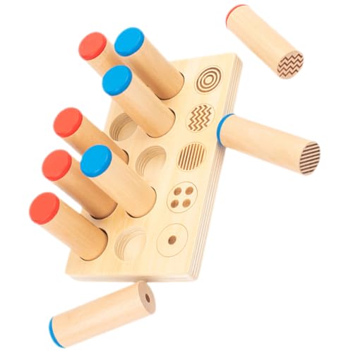 Beaupretty 1 Satz Montessori Holzspielzeug mit Taktilem Audiozylinder für Frühe Lernspiele Sensorisches Gedächtnis und Reaktionsfähigkeit Beaupretty 1 Satz Montessori Holzspielzeug mit Taktilem Audiozylinder für Frühe Lernspiele Sensorisches Gedächtnis und Reaktionsfähigkeit von Beaupretty