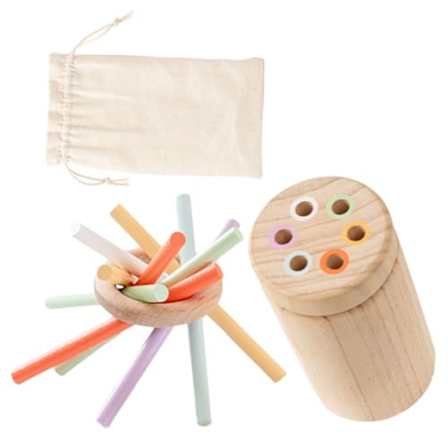 Beaupretty 1 Satz Montessori aus Holz Balancierstäbe für Kleinkinder Fördert Feinmotorik Konzentration Kreatives Lernspielzeug für Alters Bewegungsförderndes Beaupretty 1 Satz Montessori aus Holz Balancierstäbe für Kleinkinder Fördert Feinmotorik Konzentration Kreatives Lernspielzeug für Alters Bewegungsförderndes von Beaupretty