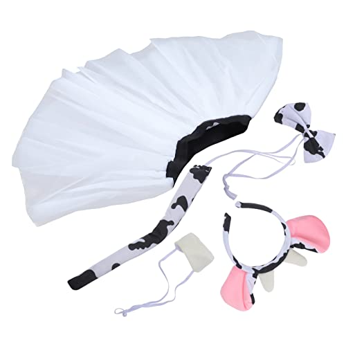 Beaupretty 1 Satz Niedliches Kuh Cosplay mit Haarband Tier Rock für Halloween Karneval Geburtstagsfeiern Teiliges für Kreative Verkleidungen Beaupretty 1 Satz Niedliches Kuh Cosplay mit Haarband Tier Rock für Halloween Karneval Geburtstagsfeiern Teiliges für Kreative Verkleidungen von Beaupretty