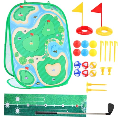 Beaupretty 1 Satz Outdoor Golfspielzeug Set für Tragbares Golfspielzeug für Drinnen und Draußen Golfspielmatte mit Schläger und Bällen Fördert die Physische und Mentale Entwicklung von Beaupretty 1 Satz Outdoor Golfspielzeug Set für Tragbares Golfspielzeug für Drinnen und Draußen Golfspielmatte mit Schläger und Bällen Fördert die Physische und Mentale Entwicklung von von Beaupretty