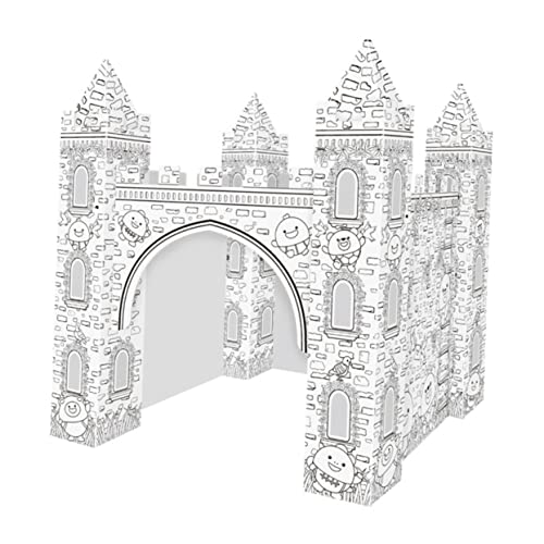 Beaupretty 1 Satz Papier Schloss Modell Bausatz Kreatives Ausmalen DIY Puzzle für Sicheres und Lustiges Bastelset für Geburtstagsfeiern und Gruppenaktivitäten Beaupretty 1 Satz Papier Schloss Modell Bausatz Kreatives Ausmalen DIY Puzzle für Sicheres und Lustiges Bastelset für Geburtstagsfeiern und Gruppenaktivitäten von Beaupretty