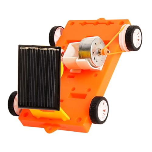 Beaupretty 1 Satz Solarbetriebene Auto Modellbau Kit für Wissenschaftsexperimente DIY Solarfahrzeug Modell für und Experimente Sicher und Installieren von Beaupretty