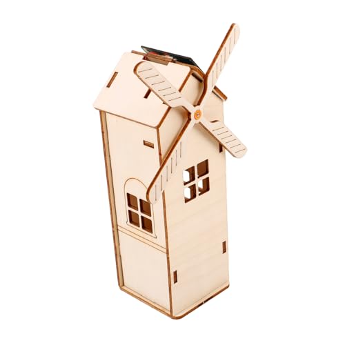 Beaupretty 1 Satz Solarbetriebene Holzspielzeug Windrad DIY Bastelset für Wissenschaftsprojekt zum Experimentieren Beaupretty 1 Satz Solarbetriebene Holzspielzeug Windrad DIY Bastelset für Wissenschaftsprojekt zum Experimentieren von Beaupretty
