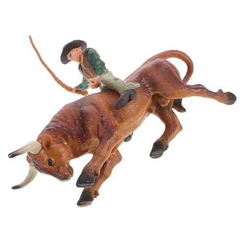 Beaupretty 1 Satz Stierkampf Modell Cowboy Figur Set Realistisches Bullenkampf für Resin Bullen und Dekoration für Tisch und Gartenverzierungen Beaupretty 1 Satz Stierkampf Modell Cowboy Figur Set Realistisches Bullenkampf für Resin Bullen und Dekoration für Tisch und Gartenverzierungen von Beaupretty