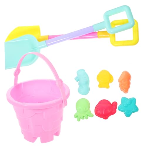 Beaupretty 1 Satz Strandspielzeug Set für Teiliges Sand Eimer Set Farben Zufällig für Interaktive Spiele Robust und Verschleißfest für Sommeraktivitäten Am Strand Zufällige Zufällige Farbe von Beaupretty