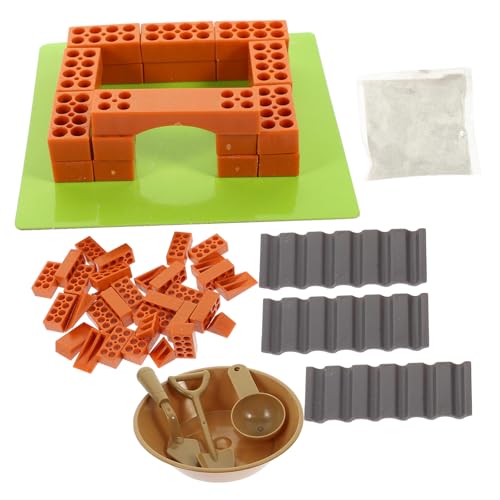 Beaupretty 1 Satz Teiliges DIY Hausspielzeug aus Bauziegeln Kreatives Konstruktionsspielzeug für Jungen und Mädchen Fördert und Motorikfähigkeiten Beaupretty 1 Satz Teiliges DIY Hausspielzeug aus Bauziegeln Kreatives Konstruktionsspielzeug für Jungen und Mädchen Fördert und Motorikfähigkeiten von Beaupretty