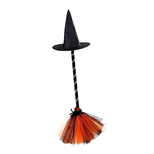 Beaupretty 1 Satz Teiliges Hexenhut und Besen Kostümzubehör für Halloween Party Cosplay und Thematische Veranstaltungen für Erwachsene Geeignet Beaupretty 1 Satz Teiliges Hexenhut und Besen Kostümzubehör für Halloween Party Cosplay und Thematische Veranstaltungen für Erwachsene Geeignet von Beaupretty