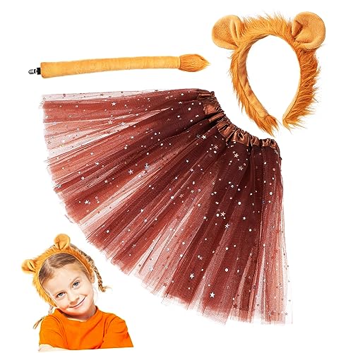 Beaupretty 1 Satz Teiliges Löwenkostüm Set für Stirnband und Tüllrock für Fasching Cosplay und Partys aus Weichem Bequem und Auffällig Beaupretty 1 Satz Teiliges Löwenkostüm Set für Stirnband und Tüllrock für Fasching Cosplay und Partys aus Weichem Bequem und Auffällig von Beaupretty