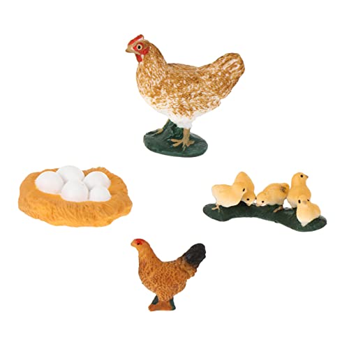 Beaupretty 1 Satz Teiliges Set Henne Wachstum Figuren Pädagogisches Tiermodell für Dekoration und Lernspielzeug zur des Verständnisses des Lebenszyklus von Hühnern Beaupretty 1 Satz Teiliges Set Henne Wachstum Figuren Pädagogisches Tiermodell für Dekoration und Lernspielzeug zur des Verständnisses des Lebenszyklus von Hühnern von Beaupretty