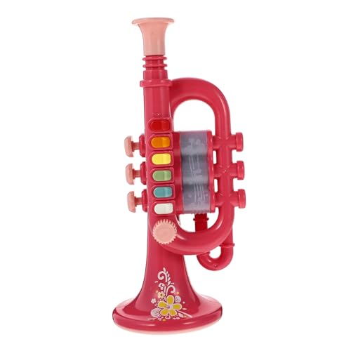 Beaupretty 1 Satz Trompete für Kreatives Musikinstrument Kunststoffspielzeug zur Geburtstagsfeier Fördert Musikalische Fähigkeiten und Raumdekoration von Beaupretty