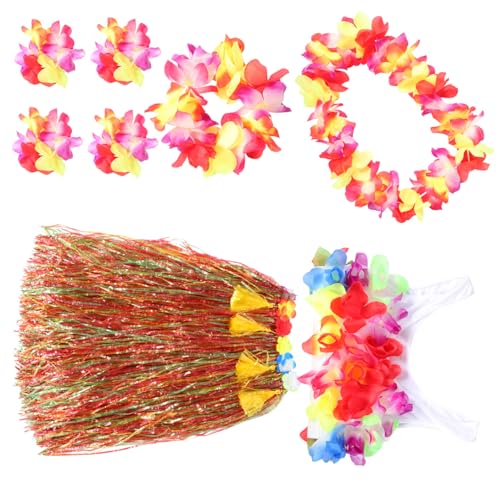 Beaupretty 1 Satz Verdickter Grasrockanzug Strand Dekorationen Kostüm die Röcke Hawaiianische Weihnachtsdekoration hawaiianische Kleider für Frauen luau Kunststofffaser Yellow Beaupretty 1 Satz Verdickter Grasrockanzug Strand Dekorationen Kostüm die Röcke Hawaiianische Weihnachtsdekoration hawaiianische Kleider für Frauen luau Kunststofffaser Yellow von Beaupretty