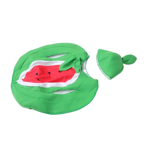 Beaupretty 1 Satz Wassermelonen Kostüm für Lustiges Cosplay Outfit für Kleinkinder für Rollenspiele Festtagsaufführungen Lebendige Farben Fördert Kreativität Vorstellungskraft von Beaupretty