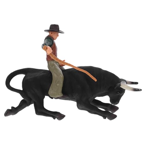 Beaupretty 1 Satz Western Stierkampf Modell Figurine Matador Dekorationsornament für Jungen und Mädchen Sammlerstück und Tischdeko von Beaupretty