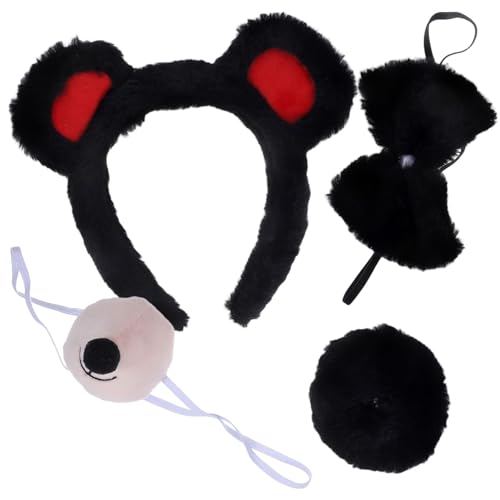 Beaupretty 1 Set Bärenohr Kopfschmuck Cosplay Bärenohren Stirnband Ohren Und Künstliche Nase Pelzige Ohren Süße Tierkostüm Requisiten Zubehör Kleinkind Stirnbänder Cartoon Beaupretty 1 Set Bärenohr Kopfschmuck Cosplay Bärenohren Stirnband Ohren Und Künstliche Nase Pelzige Ohren Süße Tierkostüm Requisiten Zubehör Kleinkind Stirnbänder Cartoon von Beaupretty