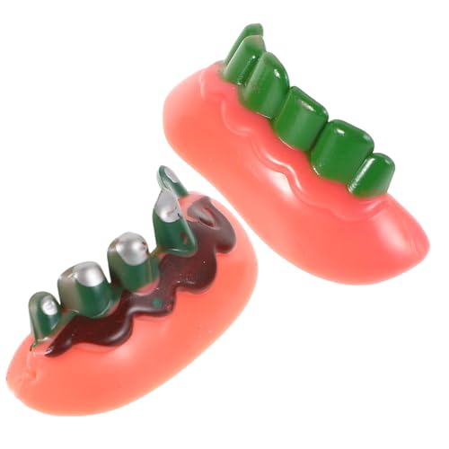 Beaupretty 1 Set Festliche Verkleidung Fakes Halloween Zahndekoration Monsterzähne Zahnkostüm Zahn Requisiten Halloween Partygeschenke Halloween Zubehör Fake Cosplay von Beaupretty