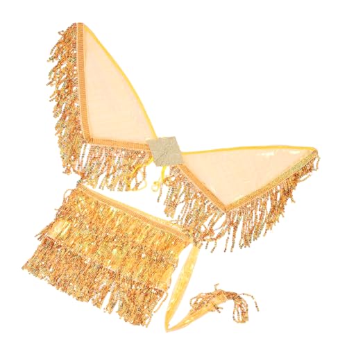 Beaupretty 1 Set Flügelrock Mit Fransen Für Gäste Zur Hochzeit Damen Pailletten Fransenrock Und Flügel Pailletten Quastenrock Und Flügelfransen Flügel Maskenrock Partyrock Beaupretty 1 Set Flügelrock Mit Fransen Für Gäste Zur Hochzeit Damen Pailletten Fransenrock Und Flügel Pailletten Quastenrock Und Flügelfransen Flügel Maskenrock Partyrock von Beaupretty