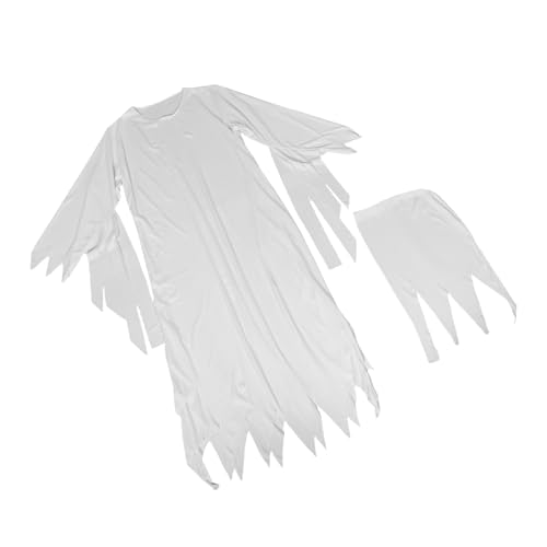 Beaupretty 1 Set Geisterkostüm Für Erwachsene Frauen: Weißes Geister-outfit Für Die Halloween-party – Gruseliges Cosplay-kostüm Für Rollenspiele Und Bühnenauftritte Beaupretty 1 Set Geisterkostüm Für Erwachsene Frauen: Weißes Geister-outfit Für Die Halloween-party – Gruseliges Cosplay-kostüm Für Rollenspiele Und Bühnenauftritte von Beaupretty