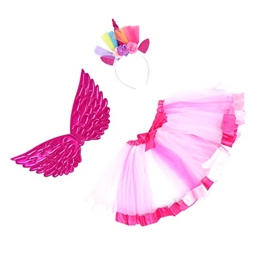 Beaupretty 1 Set Stirnband Engelsflügel Set Party Kinderkostüm Kostüme Für Mädchen Regenbogen Tutu Rock Mädchen Kleidung Kopfband Mädchen Kleidung Outfits Tüllrock Rock Polyester Beaupretty 1 Set Stirnband Engelsflügel Set Party Kinderkostüm Kostüme Für Mädchen Regenbogen Tutu Rock Mädchen Kleidung Kopfband Mädchen Kleidung Outfits Tüllrock Rock Polyester von Beaupretty