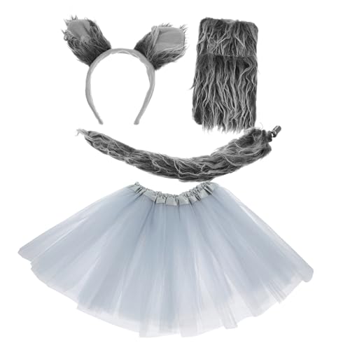 Beaupretty 1 Set Tierkostüm Requisiten Wolf Party Stirnband Tutu Tierschwanz Graues Geweih Party Kostüm Requisite Ohren Und Realistische Handschuhe Bühnen Performance Requisiten Beaupretty 1 Set Tierkostüm Requisiten Wolf Party Stirnband Tutu Tierschwanz Graues Geweih Party Kostüm Requisite Ohren Und Realistische Handschuhe Bühnen Performance Requisiten von Beaupretty