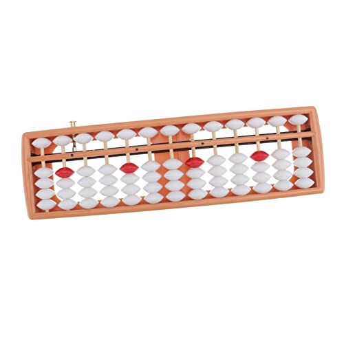 Beaupretty Kunststoff Abacus Spielzeug für Kinder 13-Stelliges Rechenspielzeug zur Frühkindlichen Mathematikförderung Pädagogisches Zählspielzeug für Schule und Zuhause von Beaupretty