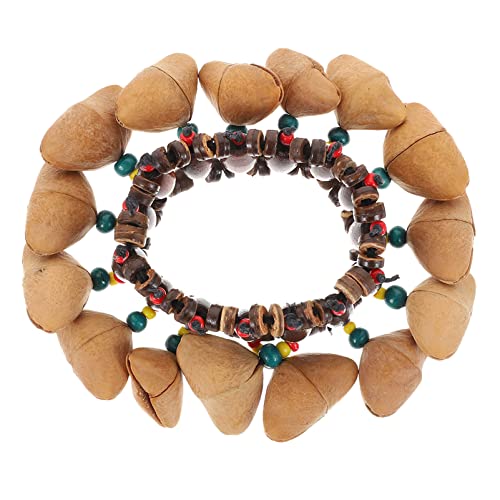 Beaupretty 1 Stück Afrikanisches Trommelarmband mit Nussschale Handglocke für Percussion Instrumente für Partys Erhältlich Beaupretty 1 Stück Afrikanisches Trommelarmband mit Nussschale Handglocke für Percussion Instrumente für Partys Erhältlich von Beaupretty