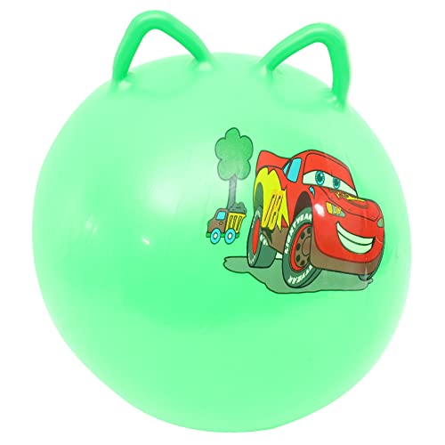 Beaupretty 1 Stück Aufblasbarer Hüpfball mit Cartoon Ohren für Erwachsene Fitnessgerät zur Verbesserung von Balance Ausdauer und Koordination Farben und Muster Zufällig Zufällige Farbe von Beaupretty