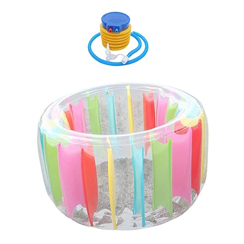 Beaupretty 1 Stück Aufblasbarer Wasser Roller Ball Riesiges Schwimmspielzeug für Erwachsene für Pool Garten und Freizeitaktivitäten Luftpumpe von Beaupretty