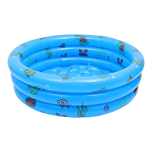 Beaupretty 1 Stück Aufblasbares Kinderplanschbecken Dreischichtige Badewanne für Drinnen und Draußen Wasserspielzeug für Jungen und Mädchen Unterhaltung für Heiße Sommertage Beaupretty 1 Stück Aufblasbares Kinderplanschbecken Dreischichtige Badewanne für Drinnen und Draußen Wasserspielzeug für Jungen und Mädchen Unterhaltung für Heiße Sommertage von Beaupretty