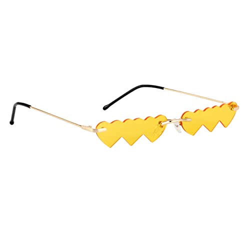 Beaupretty 1 Stück Kleine Rahmen Sonnenbrille Über Sonnenbrille Party Trendiges Zubehör Randlos Geformt Sonnenbrille Über Brille Gläser Foto-requisiten Zum Schießen Kieselgel Gelb Beaupretty 1 Stück Kleine Rahmen Sonnenbrille Über Sonnenbrille Party Trendiges Zubehör Randlos Geformt Sonnenbrille Über Brille Gläser Foto-requisiten Zum Schießen Kieselgel Gelb von Beaupretty
