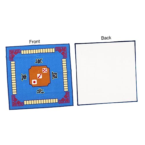 Beaupretty 1 Stück Mahjong Tischdecke rutschfeste Mahjong Matte für Tischgeräuschreduktion Hochwertige Spielmatte Poker und Brettspiele Blau Beaupretty 1 Stück Mahjong Tischdecke rutschfeste Mahjong Matte für Tischgeräuschreduktion Hochwertige Spielmatte Poker und Brettspiele Blau von Beaupretty