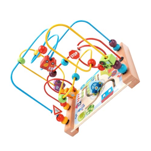 Beaupretty 1 Stück Multifunktionales Holzspielzeug mit Perlenlabyrinth für Lernspielzeug Kognitiven Fähigkeiten und Hand Augen Koordination für Geburtstag und Familienaktivitäten Beaupretty 1 Stück Multifunktionales Holzspielzeug mit Perlenlabyrinth für Lernspielzeug Kognitiven Fähigkeiten und Hand Augen Koordination für Geburtstag und Familienaktivitäten von Beaupretty